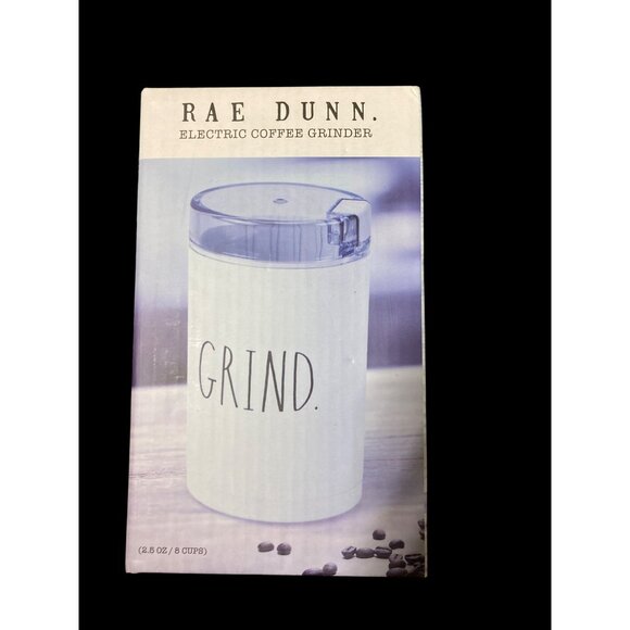 Rae Dunn Electric Coffee Grinder & Coffee Maker New In Box - Picture 2 of 5